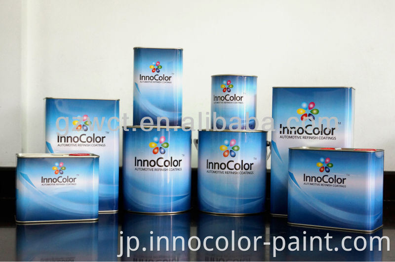 Innocolor Automotive Refinish Paint 1K Solid Colors Violet Red